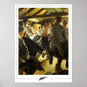 Anders Zorn Zedign Art Poster #269
