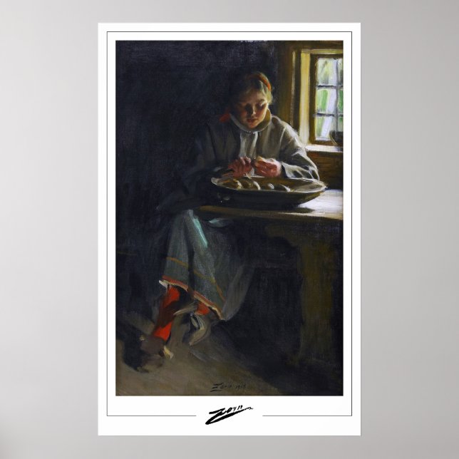 Anders Zorn Zedign Art Poster #277 (Vorne)