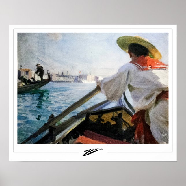 Anders Zorn Zedign Art Poster #319 (Vorne)