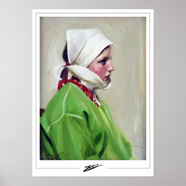 Anders Zorn Zedign Art Poster #378 (Vorne)