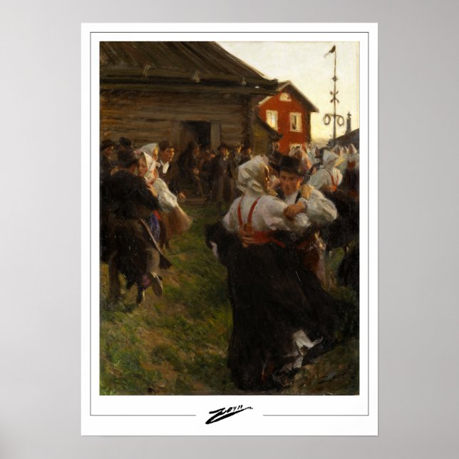 Anders Zorn Zedign Art Poster #72 (Vorne)