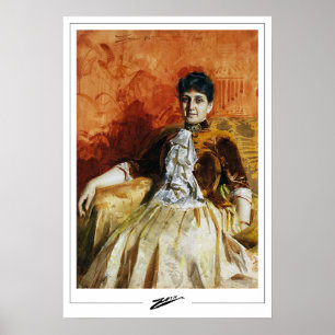 Anders Zorn Zedign Art Poster #89