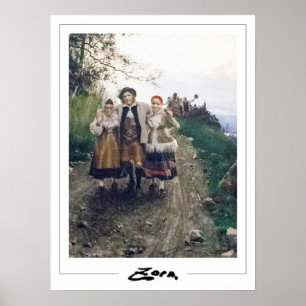 Anders Zorn Zedign Kunstposter #93 Poster