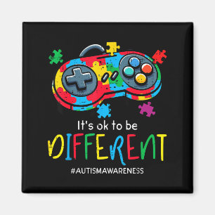 Anders zu sein Gaming-Controller Autismus Männer J Magnet