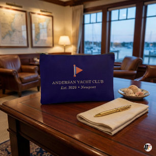 Andersan Yacht Club Maßgeschneiderte Marine-Seefah Zubehörtasche