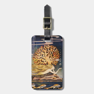 Andersen: Wenig Meerjungfrau-Zeichnen Gepäckanhänger