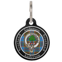 Anderson Abzeichen & Tartan Personalisiert People 