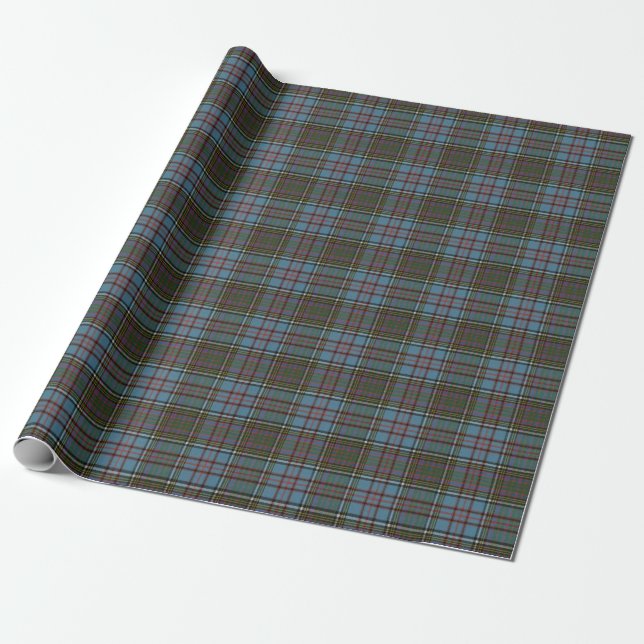 Anderson Ancient Original Scottish Clan Tartan Geschenkpapier (Ungerollt)