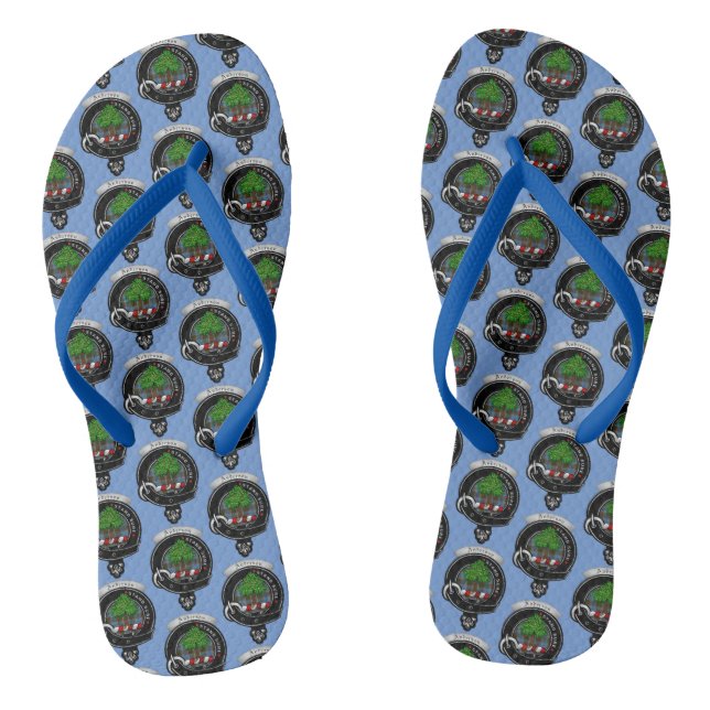 Anderson Clan Abzeichen Crazy Flip Flops (Fußbett)
