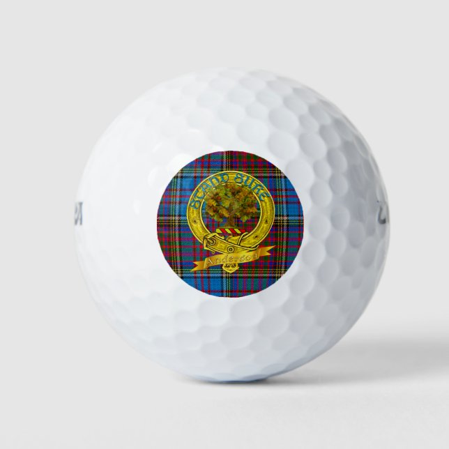 Anderson Clan Motif 4 Golfball (Vorderseite)