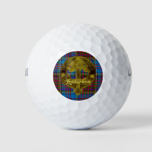 Anderson Clan Motif 5 Golfball