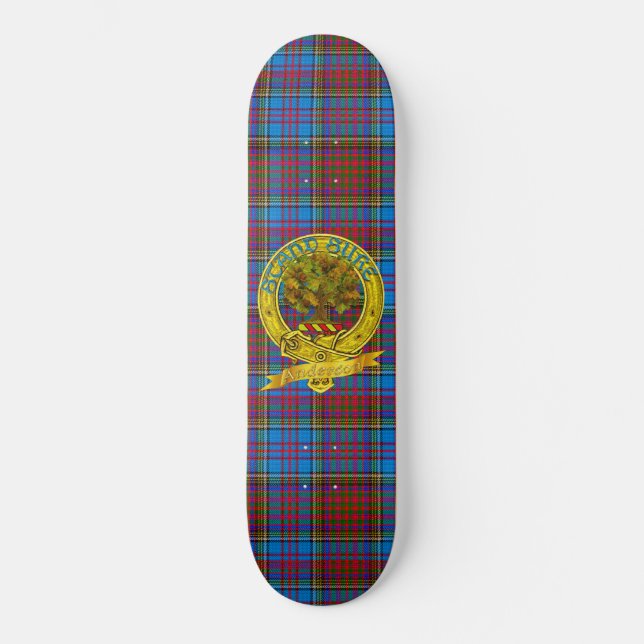 Anderson-Clan-Skateboard Skateboard (Vorderseite)