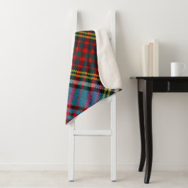 Anderson Clan Tartan (Diagonal) Sherpadecke