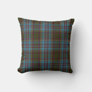 Anderson Clan Tartan Kariert Pattern Scottish Kissen