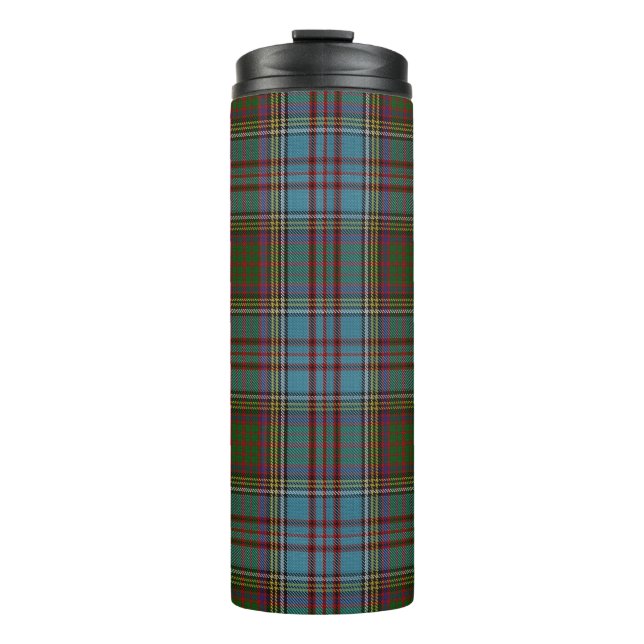 Anderson Clan Tartan Kariert Pattern Scottish Thermosbecher (Vorderseite)