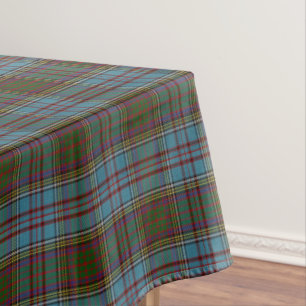 Anderson Clan Tartan Kariert Pattern Scottish Tischdecke