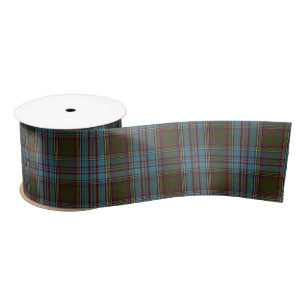 Anderson Clan Tartan Kariertes Muster Schottisch Satinband
