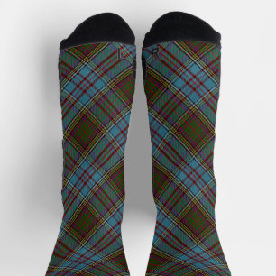 Anderson-Clan-Tartan-Karomuster schottisch Socken
