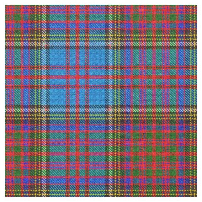 Anderson Clan Tartan Moderne-Dunkle Fabric Stoff (Nahaufnahme)