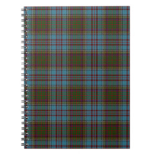 Anderson Clan Tartan – Schottisches Plaid-Notizbuc Notizblock