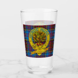 Anderson-Clan-Tartan u. Motiv Glas