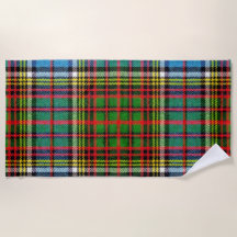 Anderson-Clanaltes Tartan-Badetuch