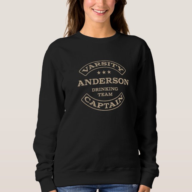 Anderson Drinking Team Kapitän South Carolina Beer Sweatshirt (Vorderseite)