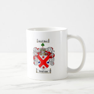 ANDERSON-FAMILIENWAPPEN - ANDERSON-WAPPEN KAFFEETASSE