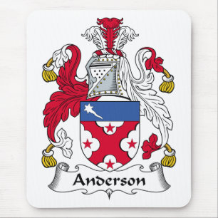 Anderson-Familienwappen Mousepad