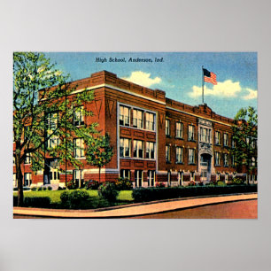 Anderson, Indiana High School Poster