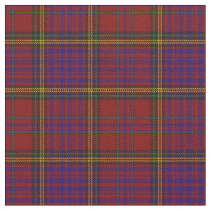 Anderson of Kinnelieber Red Clan Tartan Stoff