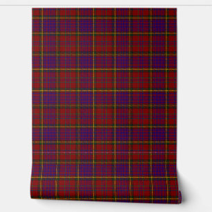 Anderson of Kinnelieber Red Tartan Plaid Scottish  Tapete