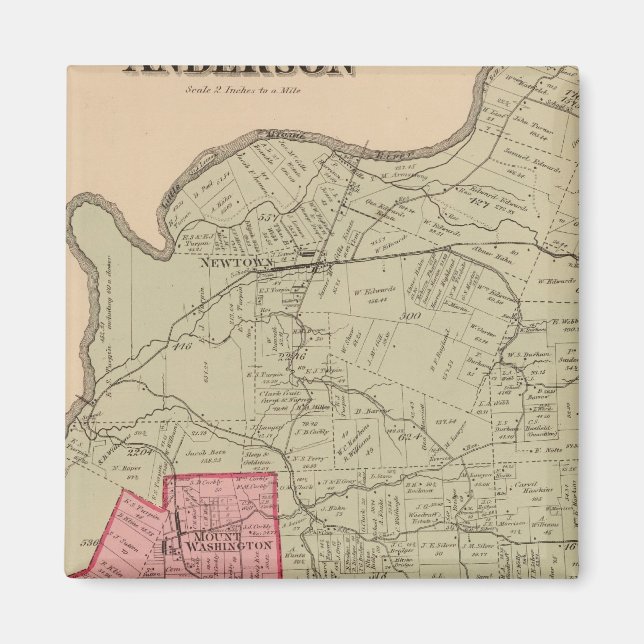 Anderson, Ohio Magnet (Vorne)