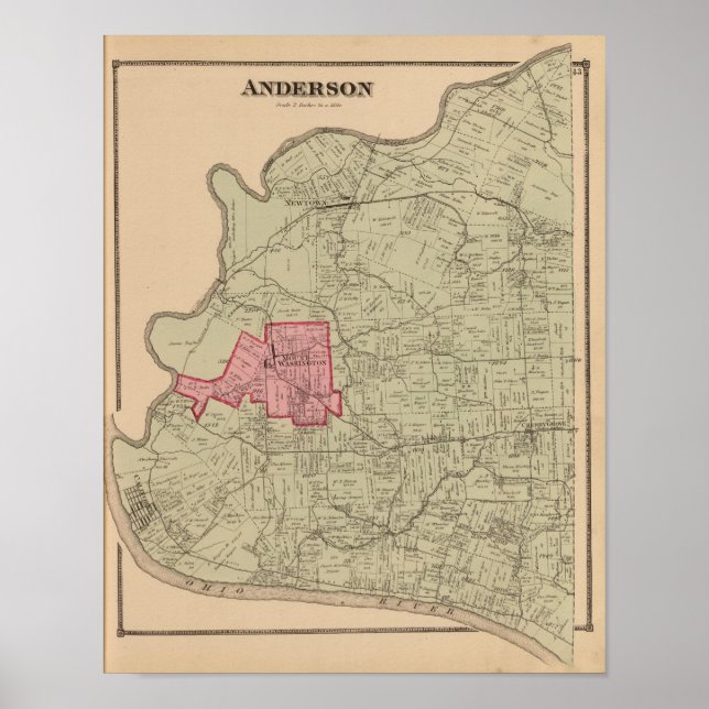 Anderson, Ohio Poster (Vorne)