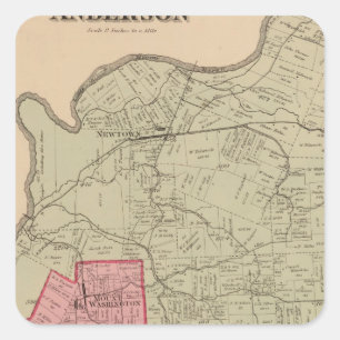 Anderson, Ohio Quadratischer Aufkleber