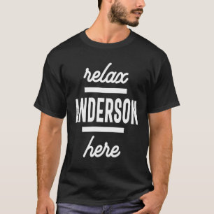 Anderson Personalisiert Name Birthday Gift T-Shirt