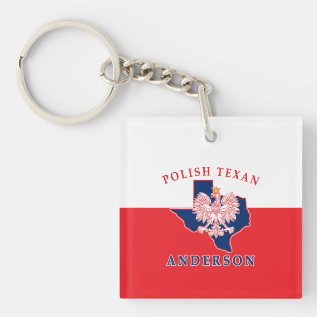 Anderson Polish Texan Schlüsselanhänger (Vorderseite)