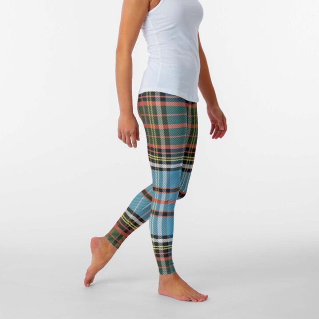 Anderson Scottish Clan Tartan Kariert Leggings (Von Creator hochgeladen)