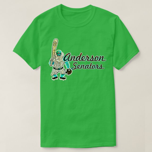 Anderson Senators Baseball T-Shirt (Design vorne)