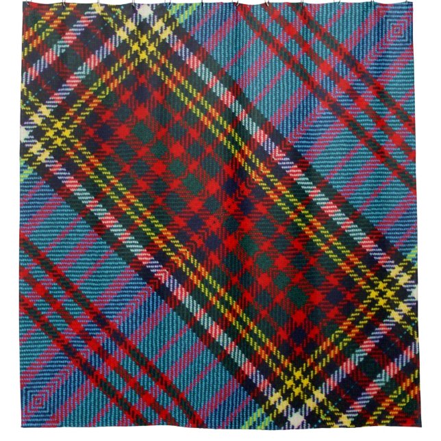 Anderson Tartan Shower Curtain Duschvorhang (Vorderseite)