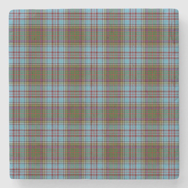 Anderson Tartan Steinuntersetzer (Vorderseite)