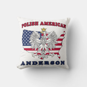 Anderson Texas Polnischer Amerikaner Kissen