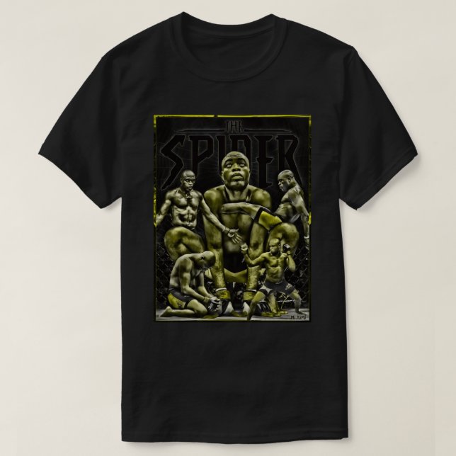 Anderson The Spider Silva Classic T Shirt (Design vorne)