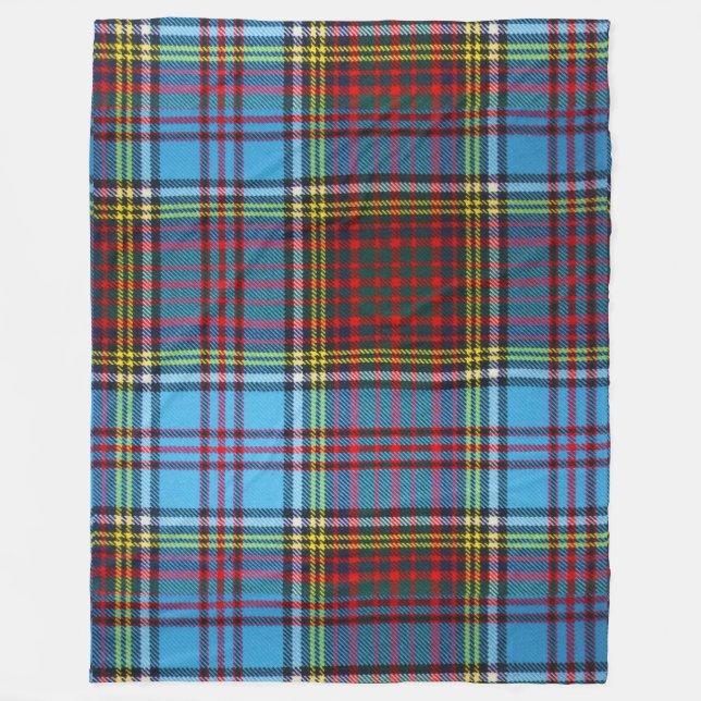Andersontartan-Fleece-Decke Fleecedecke (Vorderseite)