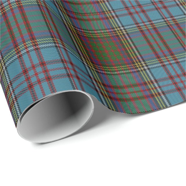 Andersontartan-kariertes Verpackungs-Papier Geschenkpapier (Rolleneckpunkt)