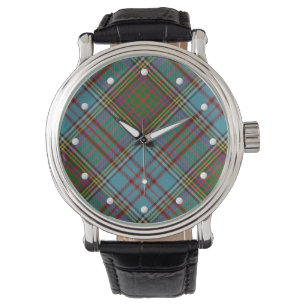 Andersontartan-Uhr Armbanduhr