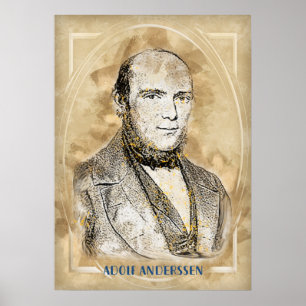 Anderssen Adolf, Schachspieler, Poster