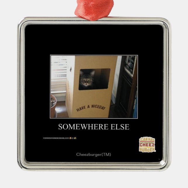 Anderswo Silbernes Ornament (Vorne)