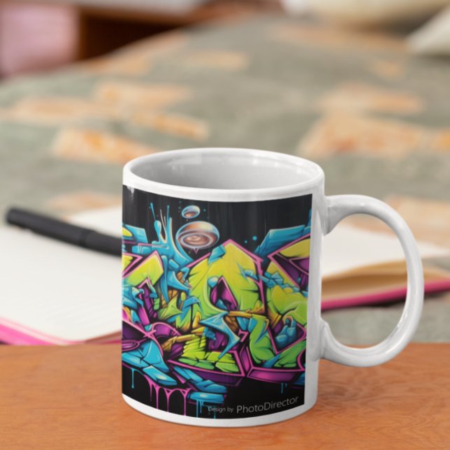 Änderung 17 kaffeetasse (Mural 1 Variation 17 Coffee Mug)