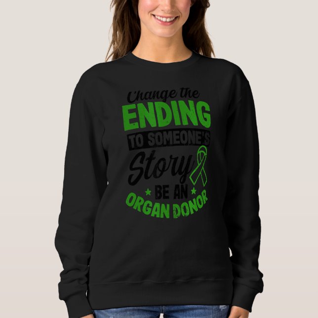Änderung bis hin zu einem Geschichtsorgelspender Sweatshirt (Vorderseite)